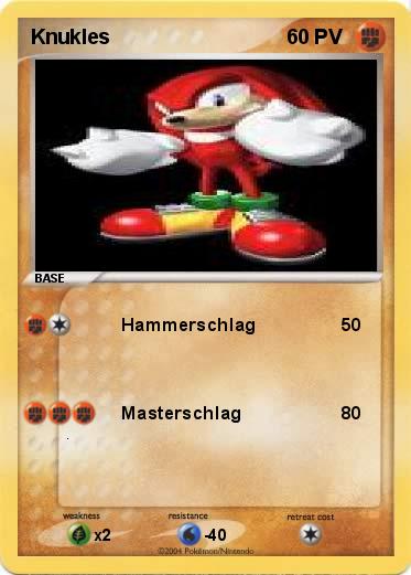 Pokemon Knukles