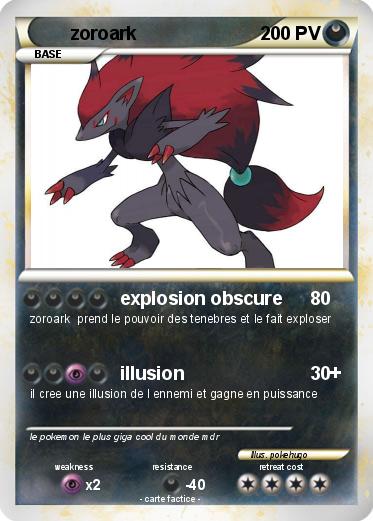 Pokemon zoroark