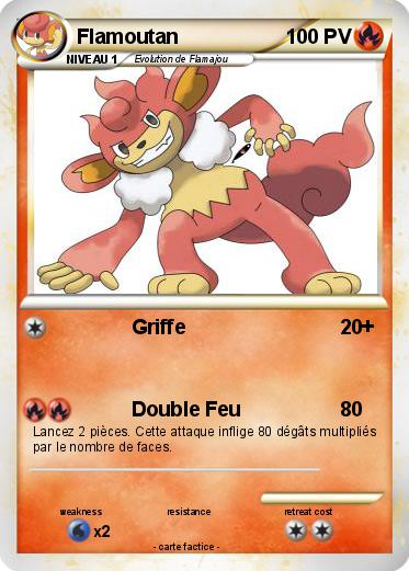Pokemon Flamoutan