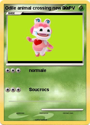 Pokemon Odile animal crossing new leaf