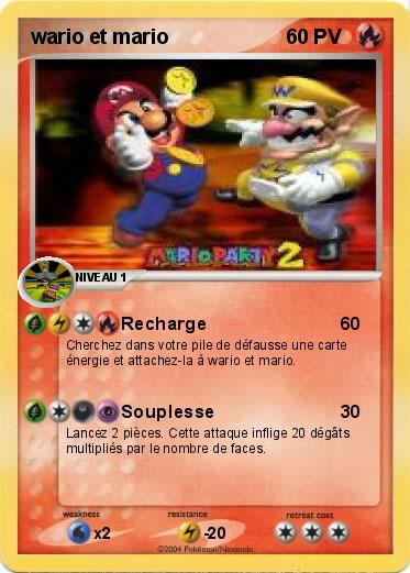 Pokemon wario et mario