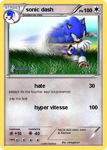 Pokemon sonic dash