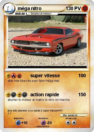 Pokemon méga nitro