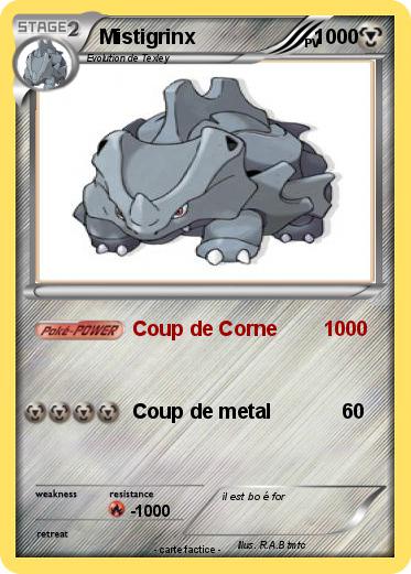Pokemon Mistigrinx                     1000