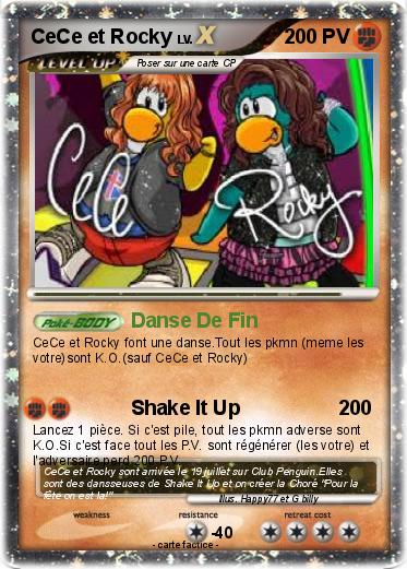 Pokemon CeCe et Rocky