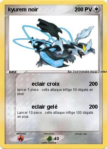 Pokemon kyurem noir
