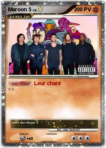 Pokemon Maroon 5
