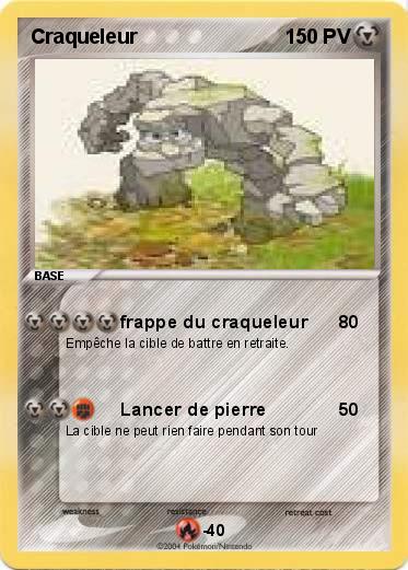 Pokemon Craqueleur