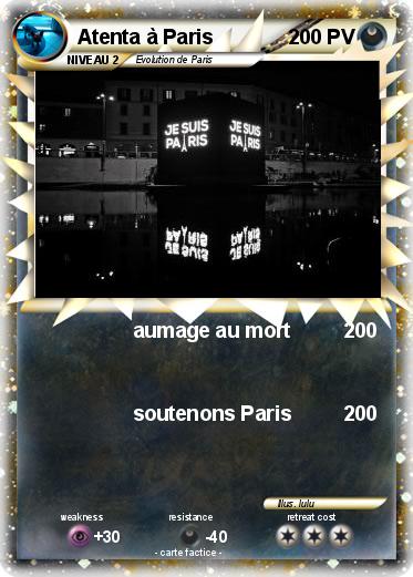 Pokemon Atenta à Paris