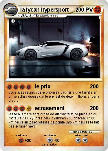 Pokemon la lycan hypersport