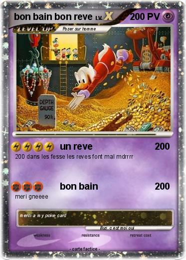 Pokemon bon bain bon reve