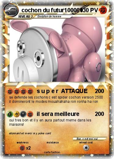 Pokemon cochon du futur100000