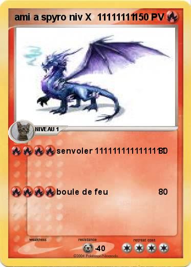 Pokemon ami a spyro niv X  11111111