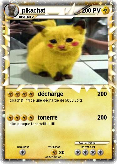 Pokemon pikachat