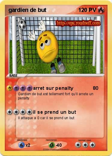 Pokemon gardien de but