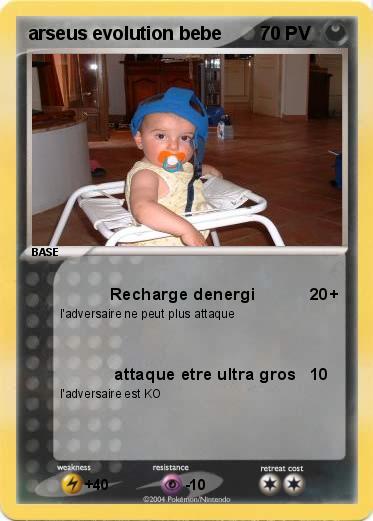 Pokemon arseus evolution bebe