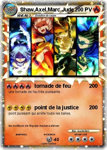 Pokemon Shaw,Axel,Marc,Jude