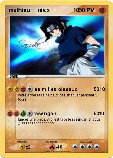 Pokemon mathieu     niv.x               10