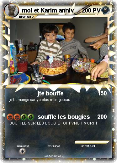 Pokemon moi et Karim anniv