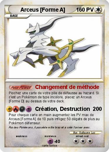 Pokemon Arceus [Forme A]