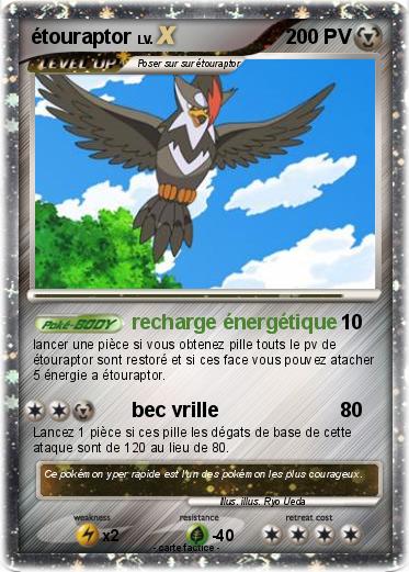 Pokemon étouraptor