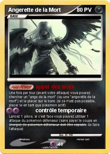 Pokemon Angerette de la Mort