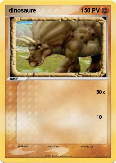Pokemon dinosaure