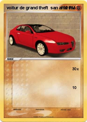Pokemon voitur de grand theft  san andreas