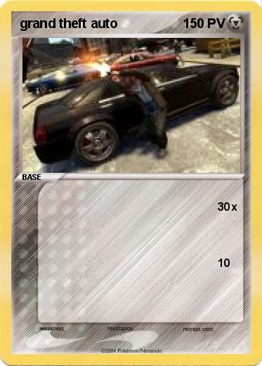 Pokemon grand theft auto