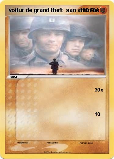 Pokemon voitur de grand theft  san andreas