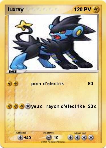 Pokemon luxray