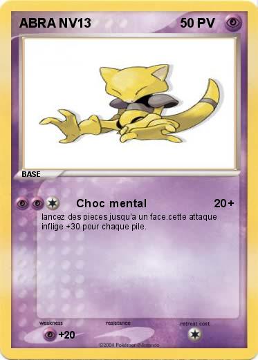 Pokemon ABRA NV13