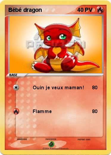 Pokemon Bébé dragon