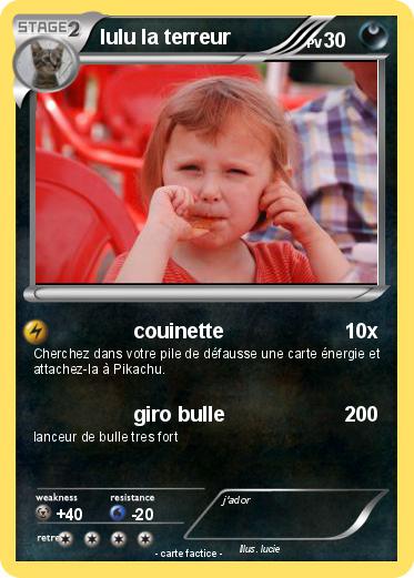 Pokemon lulu la terreur