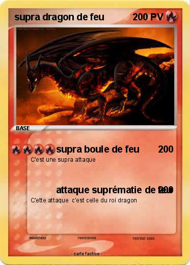 Pokemon supra dragon de feu