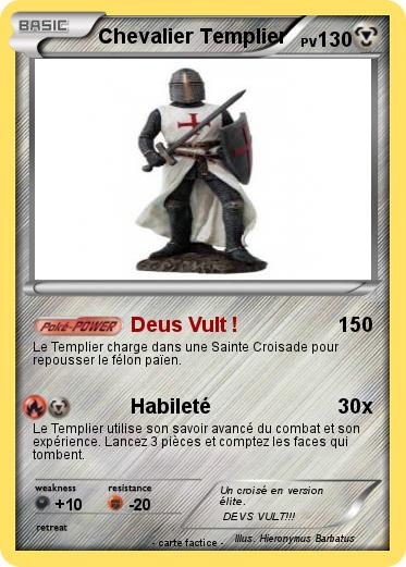 Pokemon Chevalier Templier