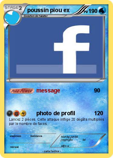 Pokemon poussin piou ex