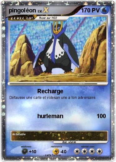 Pokemon pingoléon