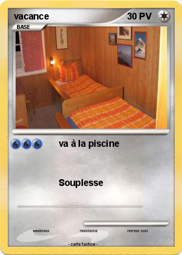 Pokemon vacance