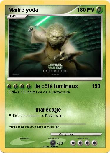 Pokemon Maître yoda