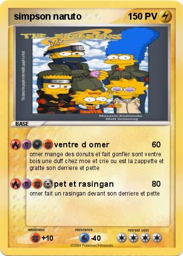 Pokemon simpson naruto