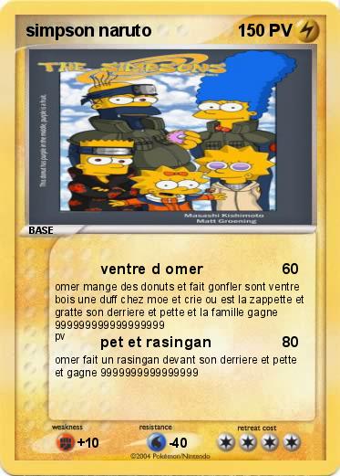 Pokemon simpson naruto
