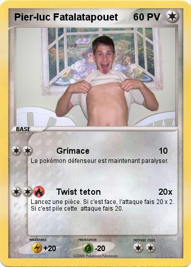 Pokemon Pier-luc Fatalatapouet
