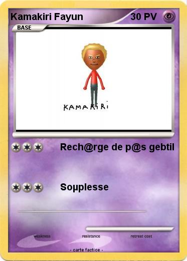 Pokemon Kamakiri Fayun