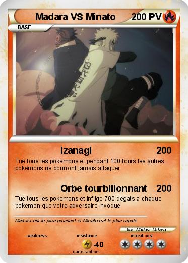 Pokemon Madara VS Minato