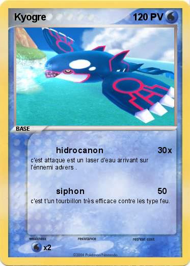 Pokemon Kyogre