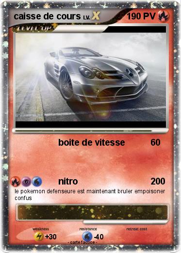 Pokemon caisse de cours
