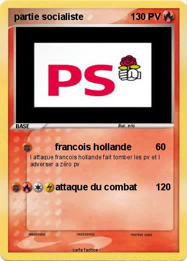 Pokemon partie socialiste