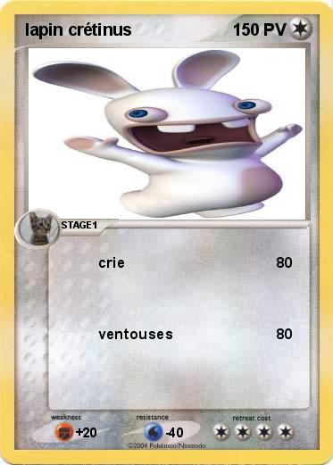 Pokemon lapin crétinus