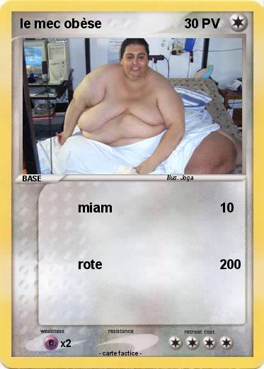 Pokemon le mec obèse